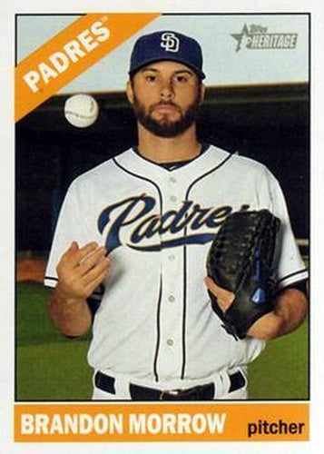 #637 Brandon Morrow - San Diego Padres - 2015 Topps Heritage Baseball
