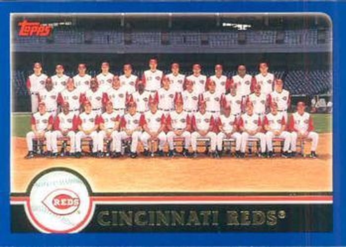 #637 Cincinnati Reds - Cincinnati Reds - 2003 Topps Baseball