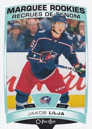 #637 Jakob Lilja - Columbus Blue Jackets - 2019-20 O-Pee-Chee Update Hockey