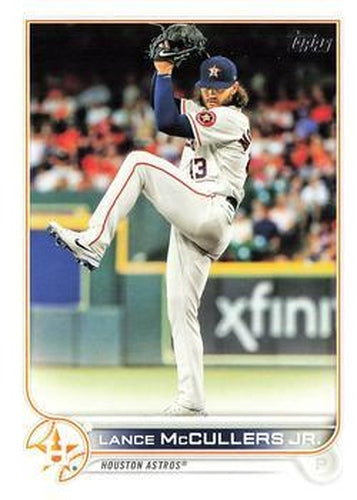 #637 Lance McCullers Jr. - Houston Astros - 2022 Topps Baseball