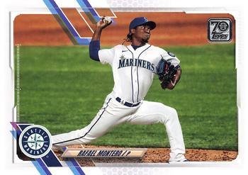#637 Rafael Montero - Seattle Mariners - 2021 Topps Baseball
