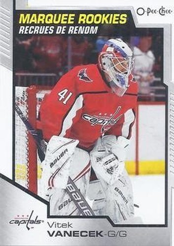 #637 Vitek Vanecek - Washington Capitals - 2020-21 O-Pee-Chee Update Hockey