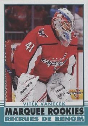#637 Vitek Vanecek - Washington Capitals - 2020-21 O-Pee-Chee Update Retro Hockey