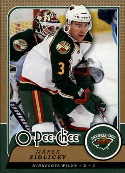 #637 Marek Zidlicky - Minnesota Wild - 2008-09 O-Pee-Chee Hockey