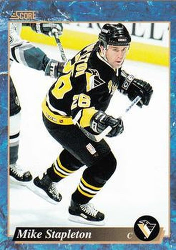 #638 Mike Stapleton - Pittsburgh Penguins - 1993-94 Score Canadian Hockey