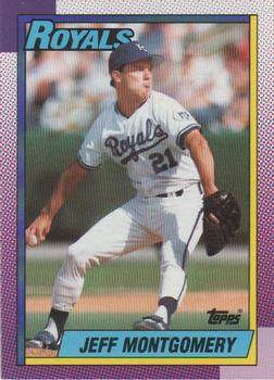 #638 Jeff Montgomery - Kansas City Royals - 1990 Topps Baseball