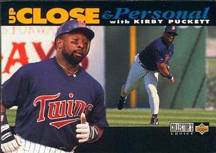 #638 Kirby Puckett - Minnesota Twins - 1994 Collector's Choice Baseball