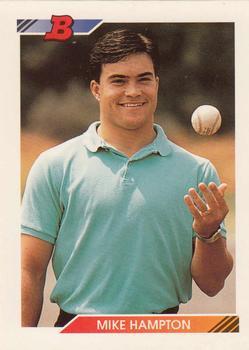 #638 Mike Hampton - Seattle Mariners - 1992 Bowman Baseball