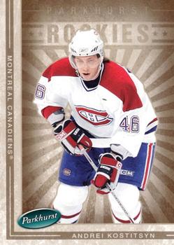 #638 Andrei Kostitsyn - Montreal Canadiens - 2005-06 Parkhurst Hockey