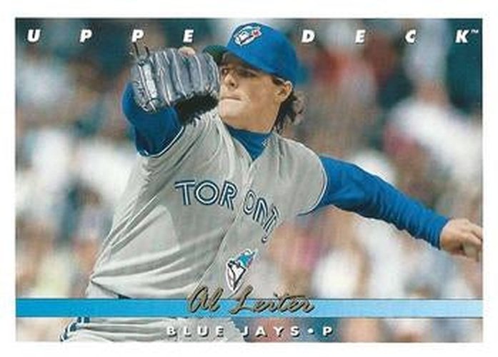 #638 Al Leiter - Toronto Blue Jays - 1993 Upper Deck Baseball