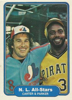 #638 Gary Carter / Dave Parker - Montreal Expos / Pittsburgh Pirates - 1982 Fleer Baseball