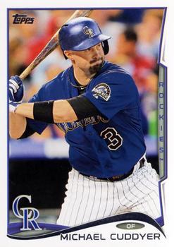 #638a Michael Cuddyer - Colorado Rockies - 2014 Topps Baseball