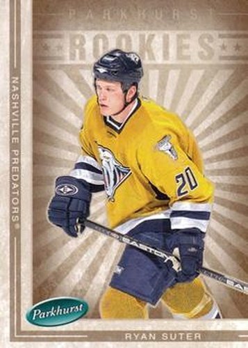 #639 Ryan Suter - Nashville Predators - 2005-06 Parkhurst Hockey