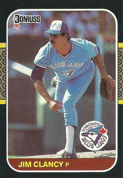 #639 Jim Clancy - Toronto Blue Jays - 1987 Donruss Baseball