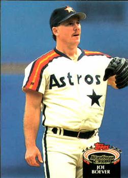 #639 Joe Boever - Houston Astros - 1992 Stadium Club Baseball