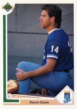 #639 Storm Davis - Kansas City Royals - 1991 Upper Deck Baseball