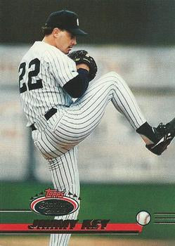 #639 Jimmy Key - New York Yankees - 1993 Stadium Club Baseball