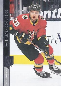 #639 William Carrier - Vegas Golden Knights - 2020-21 Upper Deck Hockey