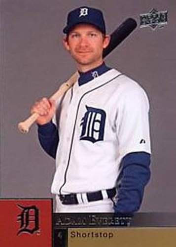 #639 Adam Everett - Detroit Tigers - 2009 Upper Deck Baseball