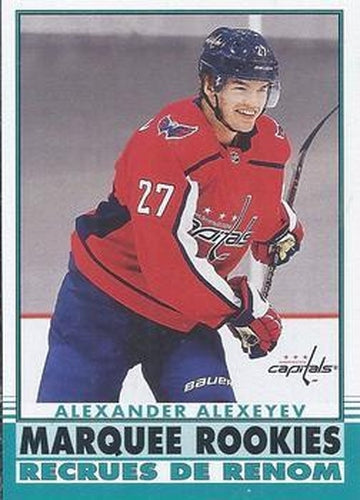 #639 Alexander Alexeyev - Washington Capitals - 2020-21 O-Pee-Chee Update Retro Hockey