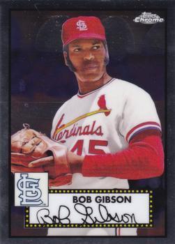#639 Bob Gibson - St. Louis Cardinals - 2021 Topps Chrome Platinum Anniversary Baseball
