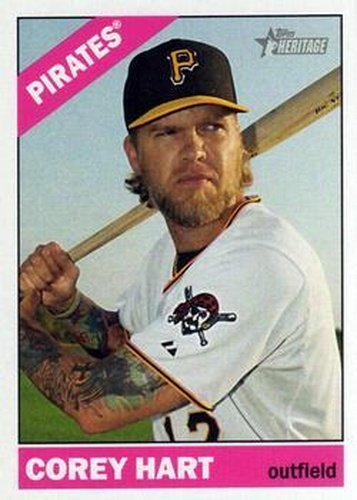 #639 Corey Hart - Pittsburgh Pirates - 2015 Topps Heritage Baseball