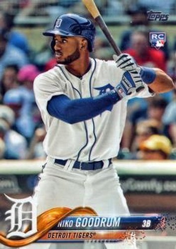 #639 Niko Goodrum - Detroit Tigers - 2018 Topps Baseball