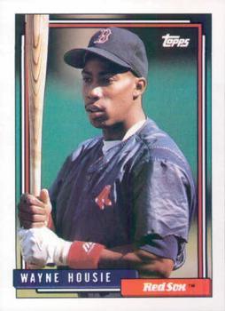 #639 Wayne Housie - Boston Red Sox - 1992 Topps Baseball