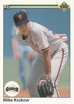 #639 Mike Krukow - San Francisco Giants - 1990 Upper Deck Baseball