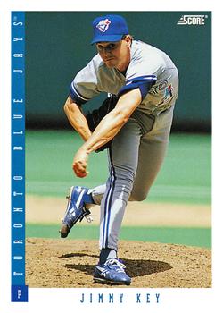 #639 Jimmy Key - Toronto Blue Jays - 1993 Score Baseball