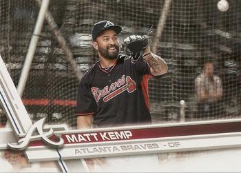 #639b Matt Kemp - Atlanta Braves - 2017 Topps Baseball