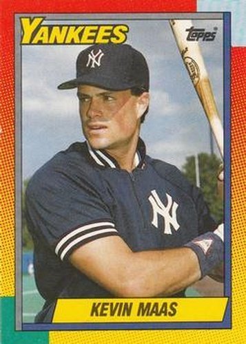 #63T Kevin Maas - New York Yankees - 1990 Topps Traded Baseball