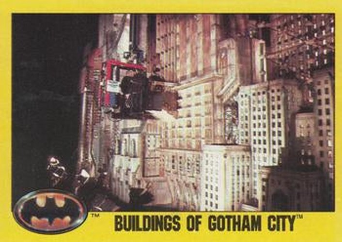 #263 Buildings of Gotham City - 1989 Topps Batman