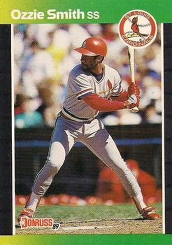 #63 Ozzie Smith - St. Louis Cardinals - 1989 Donruss Baseball