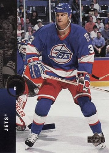 #63 Dave Manson - Winnipeg Jets - 1994-95 Upper Deck Hockey