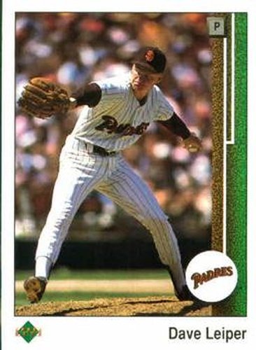 #363 Dave Leiper - San Diego Padres - 1989 Upper Deck Baseball