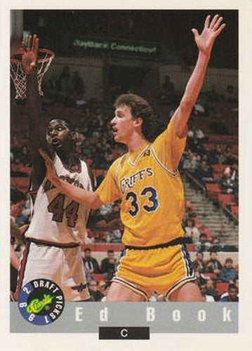 #63 Ed Book - Canisius Golden Griffins - 1992 Classic Draft Basketball