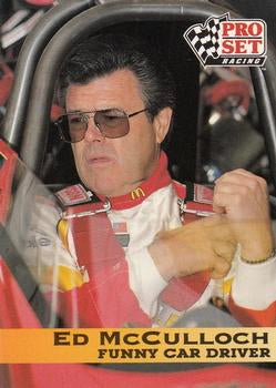 #63 Ed McCulloch - 1992 Pro Set NHRA Racing
