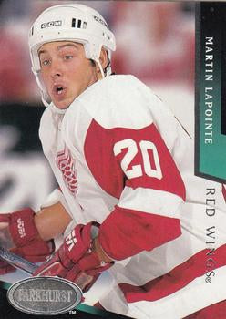#63 Martin Lapointe - Detroit Red Wings - 1993-94 Parkhurst Hockey