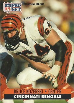 #463 Bruce Kozerski - Cincinnati Bengals - 1991 Pro Set Football