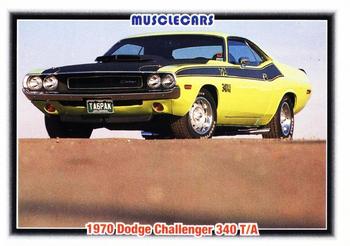 #63 1970 Dodge Challenger 340 T/A - 1992 Collect-A-Card Muscle Cars