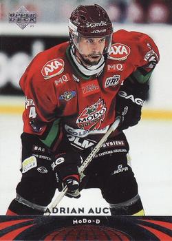 #63 Adrian Aucoin - MoDo - 2004-05 UD All-World Edition Hockey