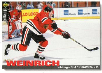 #63 Eric Weinrich - Chicago Blackhawks - 1995-96 Collector's Choice Hockey