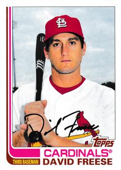 #63 David Freese - St. Louis Cardinals - 2013 Topps Archives Baseball