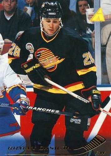#63 Roman Oksiuta - Vancouver Canucks - 1995-96 Pinnacle Hockey