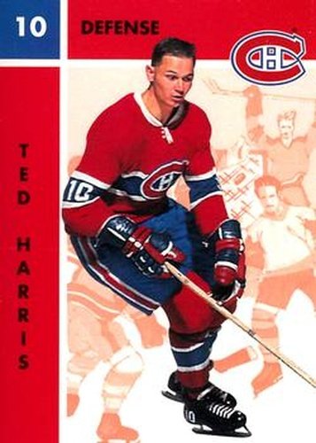 #63 Ted Harris - Montreal Canadiens - 1995-96 Parkhurst 1966-67 Hockey