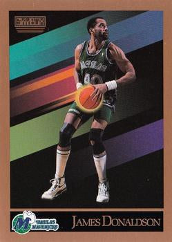 #63 James Donaldson - Dallas Mavericks - 1990-91 SkyBox Basketball