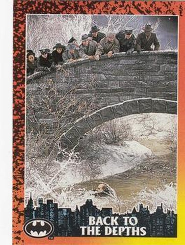 #63 Back to the Depths - 1992 Topps Batman Returns