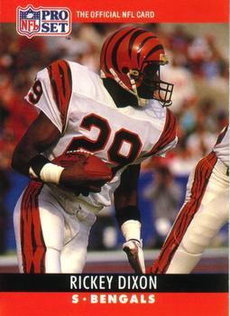 #63 Rickey Dixon - Cincinnati Bengals - 1990 Pro Set Football