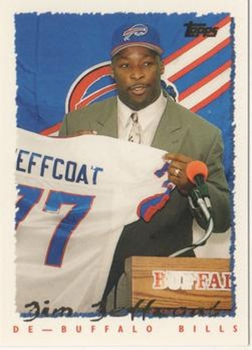 #63 Jim Jeffcoat - Buffalo Bills - 1995 Topps Football